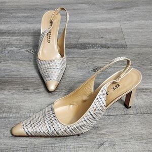 Vintage ST.John Pointy Toe High Heel‎ Sandals